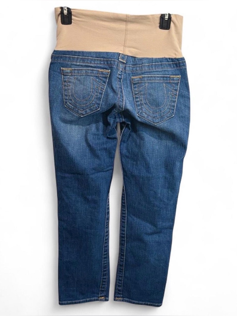 True religion a pea in the pod maternity crop pant size 27